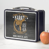 Personalisiert Karate Lunchbox (Beispiel)