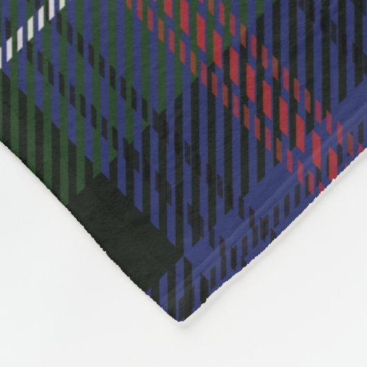 Personalisiert Kariert Sweet Zuhause Sutherland Ta Fleecedecke (Ecke)