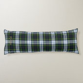 Personalisiert Karierter Clan Gordon Rustic Tartan Seitenschläferkissen (Rückseite)