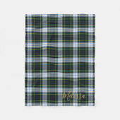 Personalisiert Karierter Rustikaler Clan Gordon Ta Fleecedecke (Vorderseite)