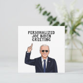 Personalisiert Karte (Stehend Vorderseite)