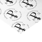 Personalisiert katholische Priesterordinierung Seidenpapier