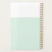 Personalisiert Kawaii Animal - Panda Planer (Rückseite)