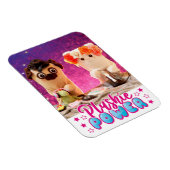 Personalisiert Kawaii Niedlich Plushie Power Foto Magnet (Rechte Seite)