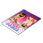 Personalisiert Kawaii Niedlich Plushie Power Foto Notizblock (Linke Seite)