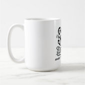Personalisiert Kawaii Tiger Baker Tasse | Niedlich (Links)