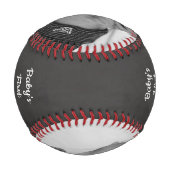 Personalisiert Keepake Babys 1. WeihnachtsBaseball Baseball (Rückseite)