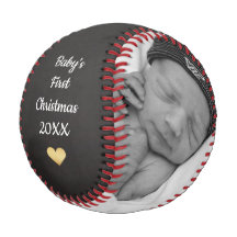Personalisiert Keepake Babys 1. WeihnachtsBaseball