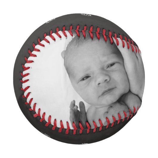 Personalisiert Keepake Babys 1. WeihnachtsBaseball Baseball (Vorderseite Links)