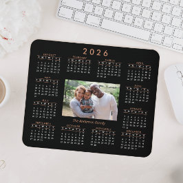 Personalisiert Keepake Foto 2024 Kalender Mousepad
