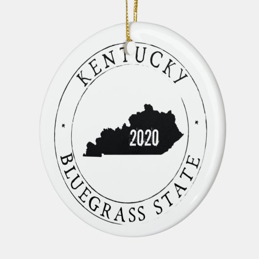 Personalisiert Kentucky Ornament (Links)
