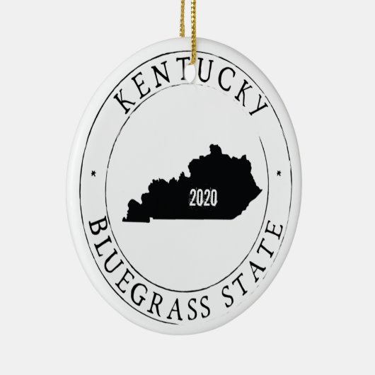 Personalisiert Kentucky Ornament (Rechts)