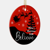 Personalisiert Keramik Ornament (Rechts)