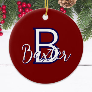 Personalisiert Keramik Ornament
