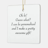 Personalisiert Keramikornament (Links)