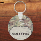 Personalisiert Key Chain Army OCP Camouflage Unifo Schlüsselanhänger (Vorderseite)