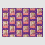 Personalisiert Kid Foto Happy Birthday Gold Crown Seidenpapier<br><div class="desc">Verwöhnen Sie Ihre Geschenke in einem königlichen lila Tissue Papier, das einen eleganten Hintergrund goldglänzender Sterne bietet. Dieses helle Design mit einem Foto Ihrer jungen Geburtstagsfrau, komplett mit einer schönen Goldprinzessin-Krone. Fügen Sie eine besondere Touch mit einem personalisierten Gruß hinzu, wie zum Beispiel "Glücklicher Geburtstag, [Kindername]!" Dieses Taschentuch ist perfekt...</div>