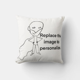 Personalisiert Kids Art Family Friends Foto Kissen