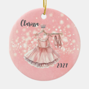 Personalisiert Kids Ballerina Weihnachtsschmuck