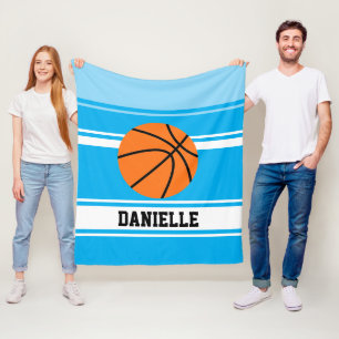Personalisiert Kids Basketball Fleecedecke