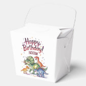 Personalisiert Kids Dinosaurier Geburtstag Geschenkschachtel (Vorderseite)