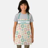Personalisiert Kids Doughnut Schürze (Insitu)