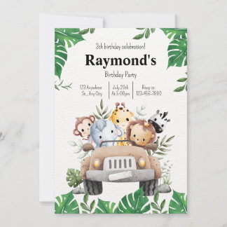 Personalisiert Kids-Einladung zur Geburtstagsparty Einladung