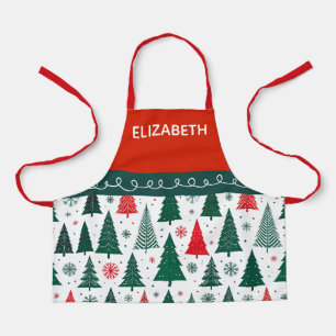 Personalisiert Kids Festliches Weihnachtsgebäck Schürze