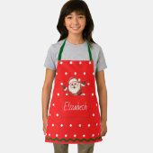 Personalisiert Kids Festliches Weihnachtsgebäck Schürze (Insitu)