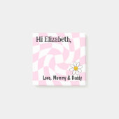 Personalisiert Kids Lunch Box Notizen Retro Schach (Vorderseite)