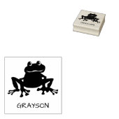Personalisiert Kids Niedlich Froschtote Gummistempel (Stempel)