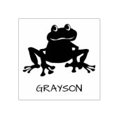 Personalisiert Kids Niedlich Froschtote Gummistempel (Prägung)