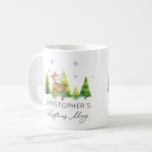 Personalisiert Kids Niedliche Hot Coco Tasse (Vorderseite Links)