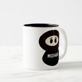Personalisiert Kids Ninja Tasse (VorderseiteRechts)