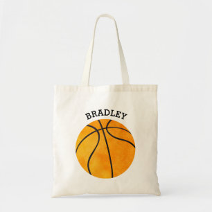 Personalisiert Kids Orange Basketball Sportboote Tragetasche