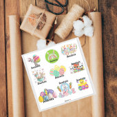 Personalisiert Kids Oster Vinyl Sticker maßgeschne