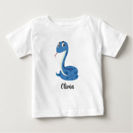 Personalisiert Kids Snakes Girls Baby T - Shirt