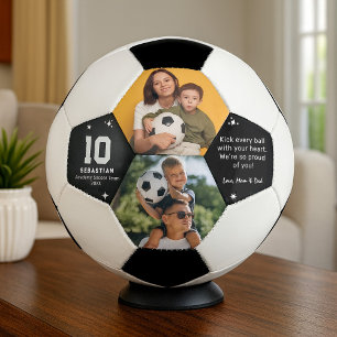 Personalisiert Kids Soccer Foto und benutzerdefini Fußball
