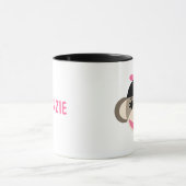 Personalisiert Kids Sock Monkey Tasse (Zentrum)