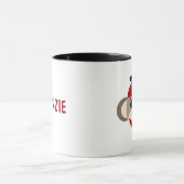 Personalisiert Kids Sock Monkey Tasse (Zentrum)