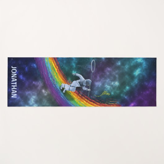 Personalisiert Kids Space Yoga Mat Yogamatte (Vorderseite (Horizontal))