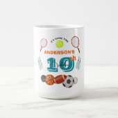 Personalisiert Kids Sports Geburtstag Individuelle Kaffeetasse (Mittel)