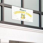 Personalisiert Kids Summer Lemonade Stand Banner (Äußeres Gebäude)