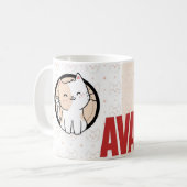 Personalisiert Kids Superhero Tasse - Individuelle (Vorderseite Links)