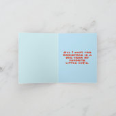 Personalisiert Kids Weihnachtsnachtsnachtskarte Karte (Innenseite)