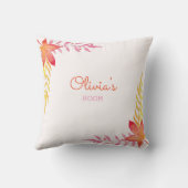 Personalisiert - Kinderzimmer Kissen (Rückseite)