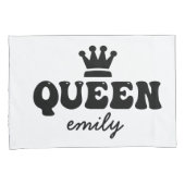 Personalisiert King and Queen Couple Kissenbezug (Vorderseite-Rechts)