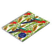 Personalisiert King Parrot Notizblock (Linke Seite)