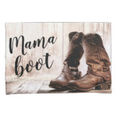 Personalisiert Kissen Hüllen Stiefel Land rustikal Kissenbezug (Vorderseite-Rechts)