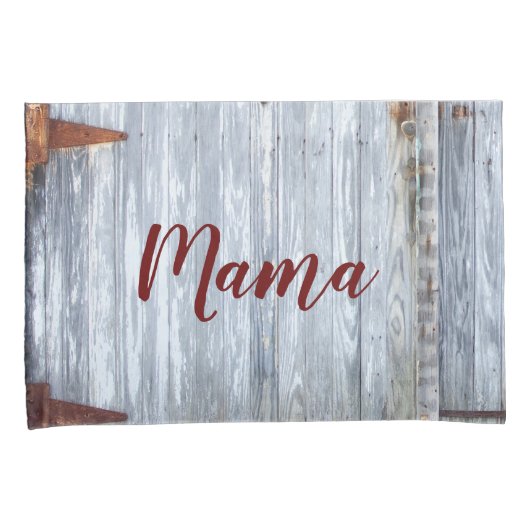 Personalisiert Kissen Hüllen Weißwaschholz Stall D Kissenbezug (Vorderseite-Rechts)